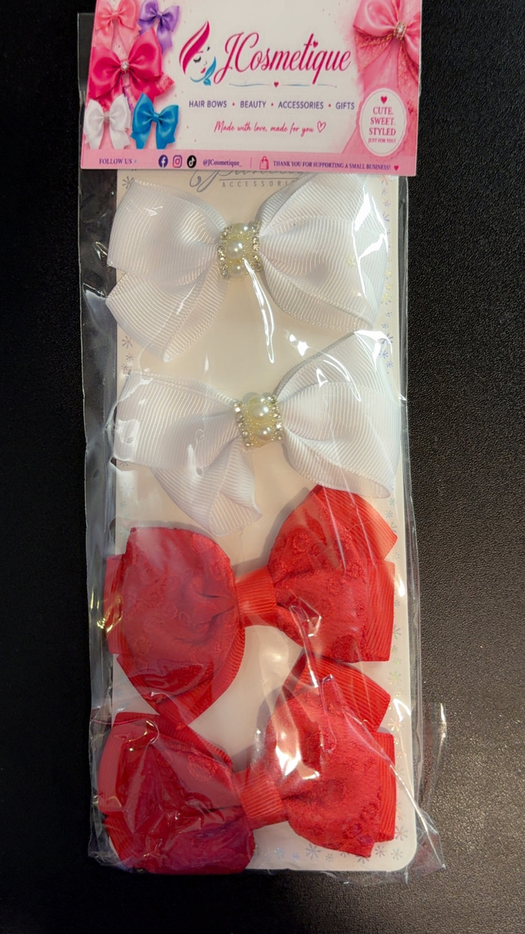 Pack of 4 Bows