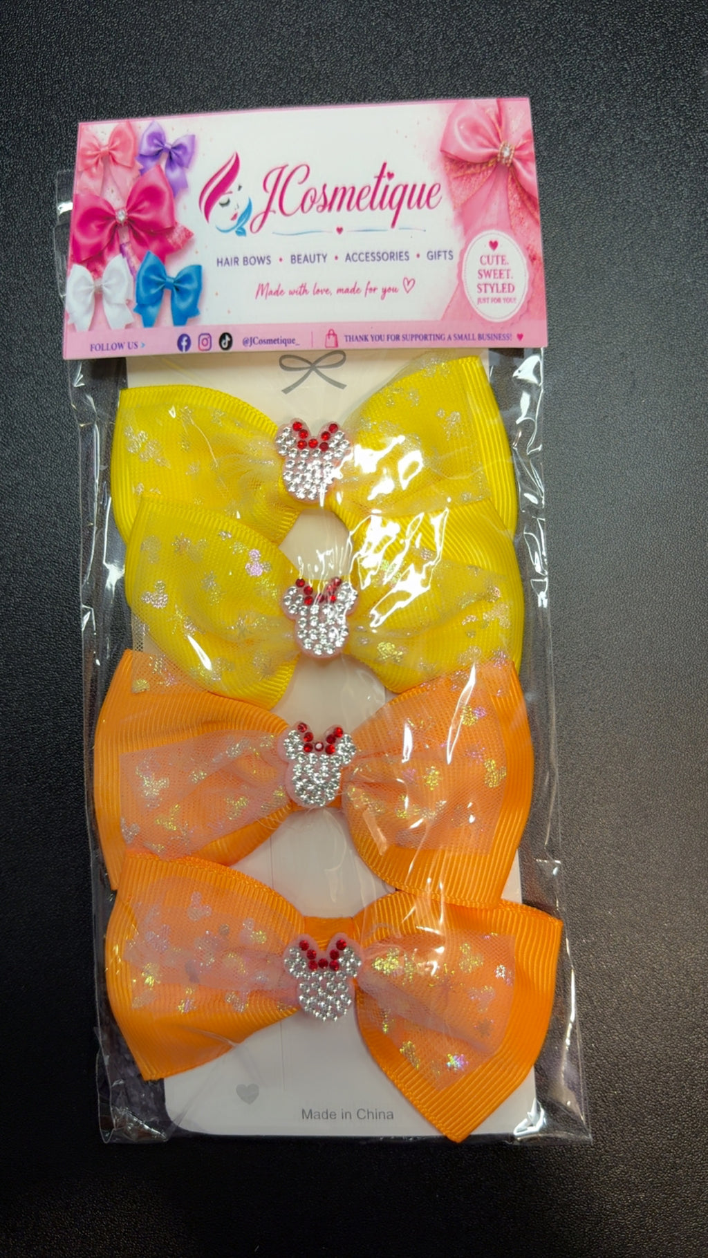 Pack of 4 Bows