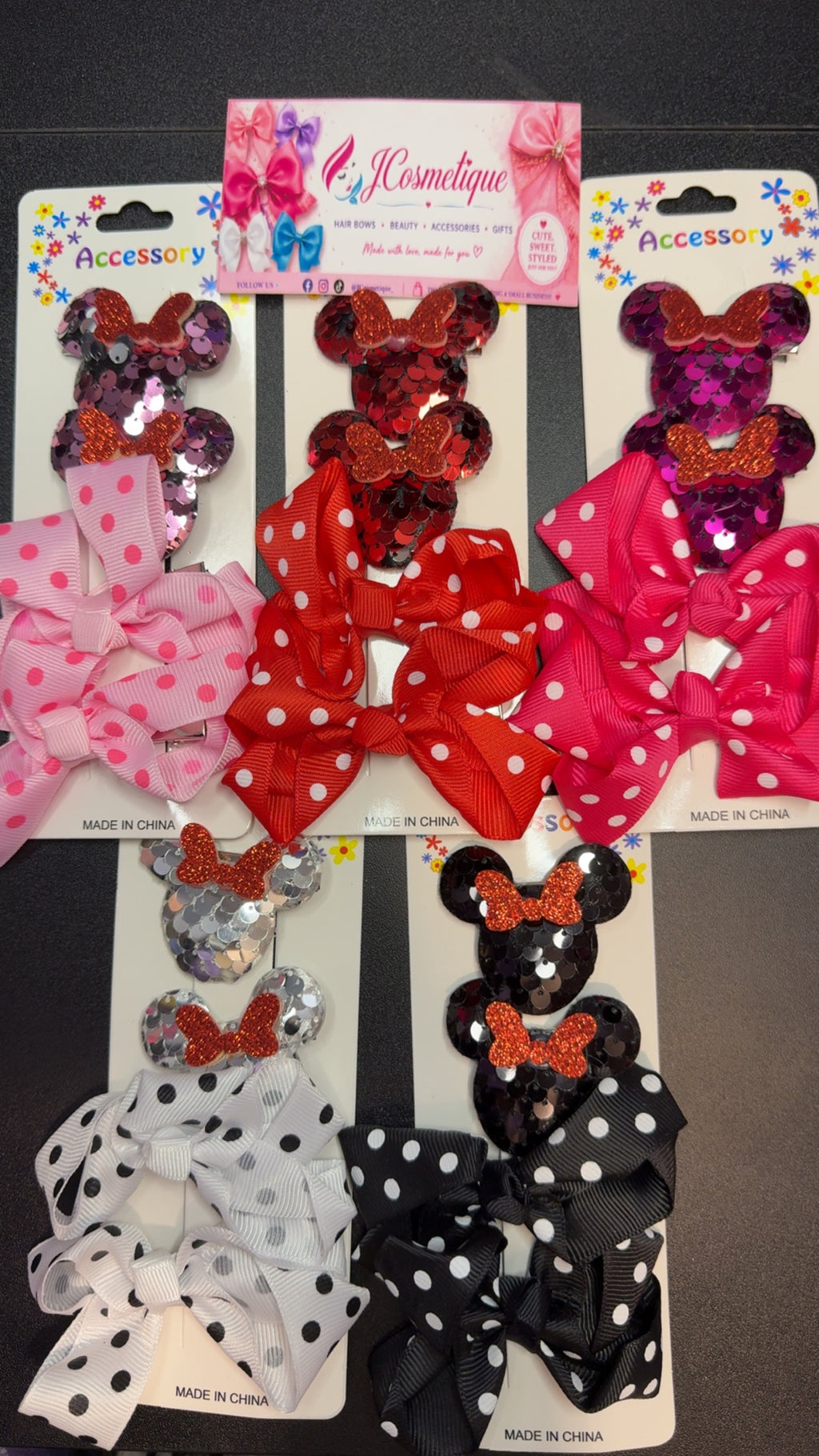 Pack of 4 Bows