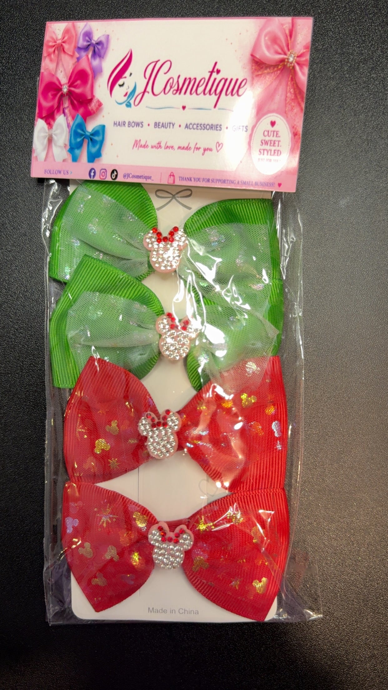 Pack of 4 Bows