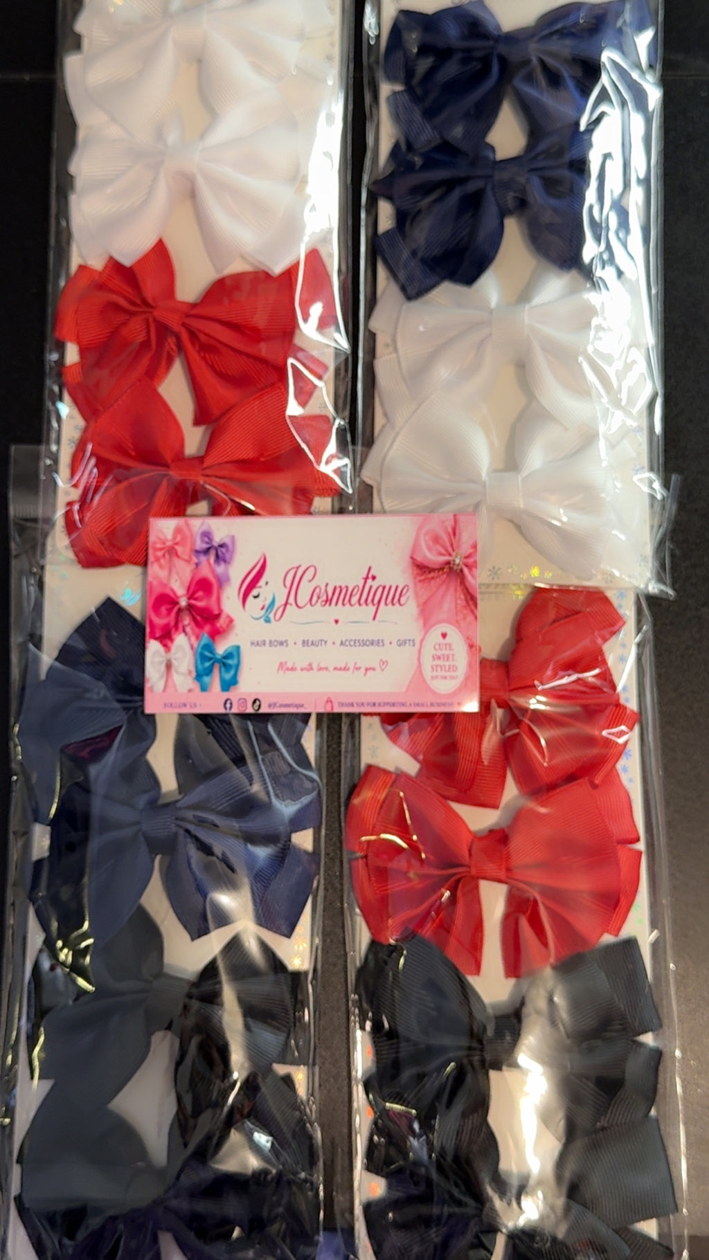 Pack of 4 Bows