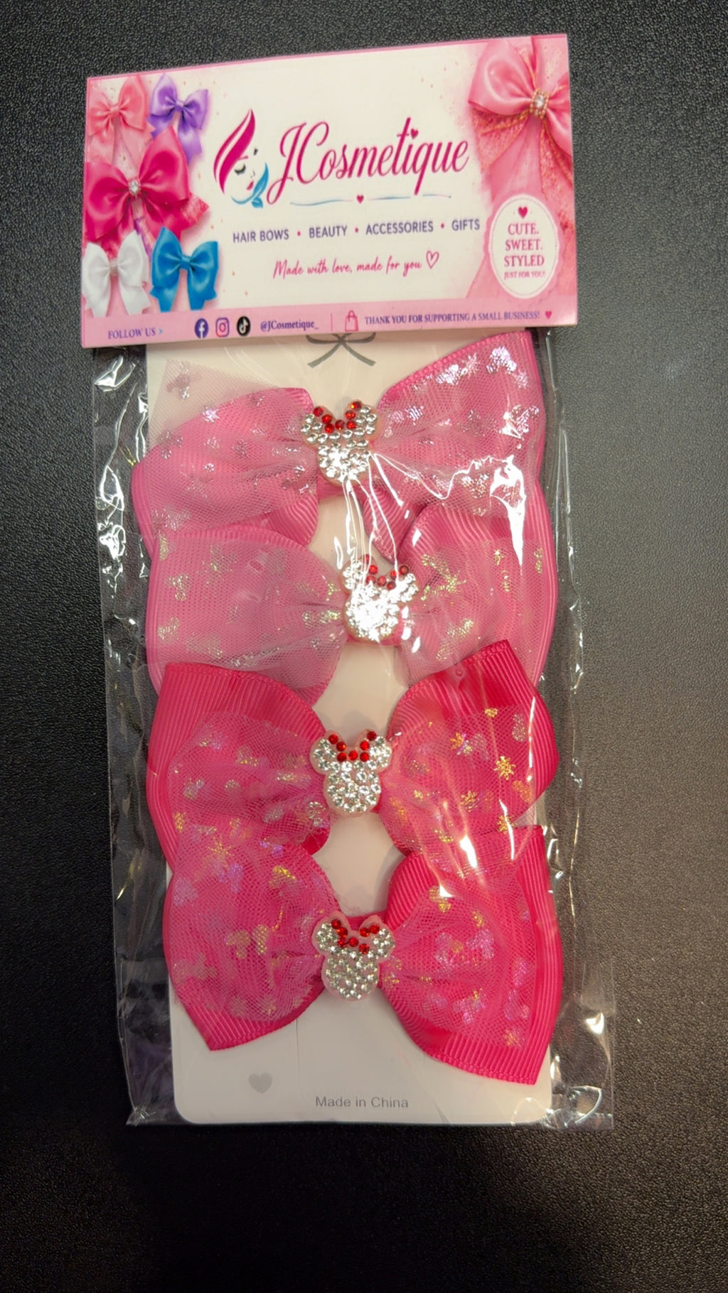 Pack of 4 Bows