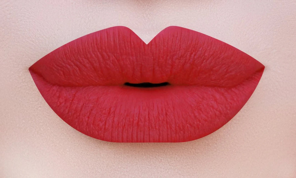 Lápiz labial mate de cereza